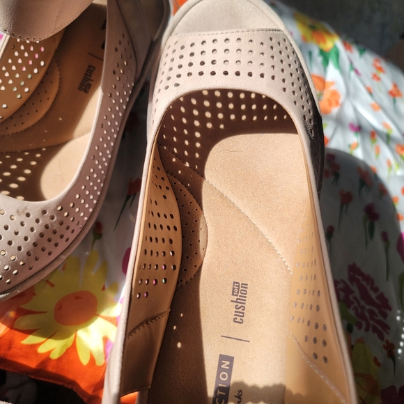 Clarks Collections Reedly Salene wedges Sandals 9 M - Picture 11 of 16